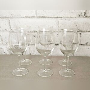IKEA SVALKA Wine Glass Set of 6 Clear Stemware New in Box